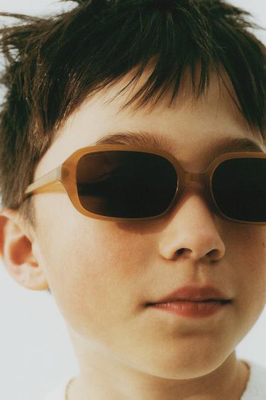 KÍNH MÁT GỌNG NHỰA HÌNH CHỮ NHẬT - Màu caramel từ Zara