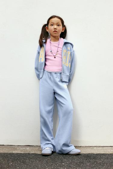 Zara 柔軟帆布運動鞋 - 藍色 - 圖片 0