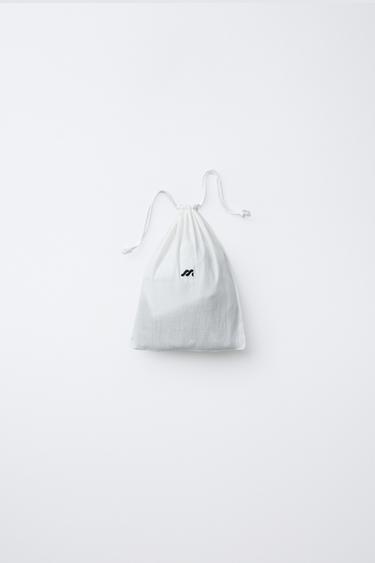 2-PACK OF PIQUÉ T-SHIRTS WITH RAISED LOGO - Black / Ecru by Zara - Image 5