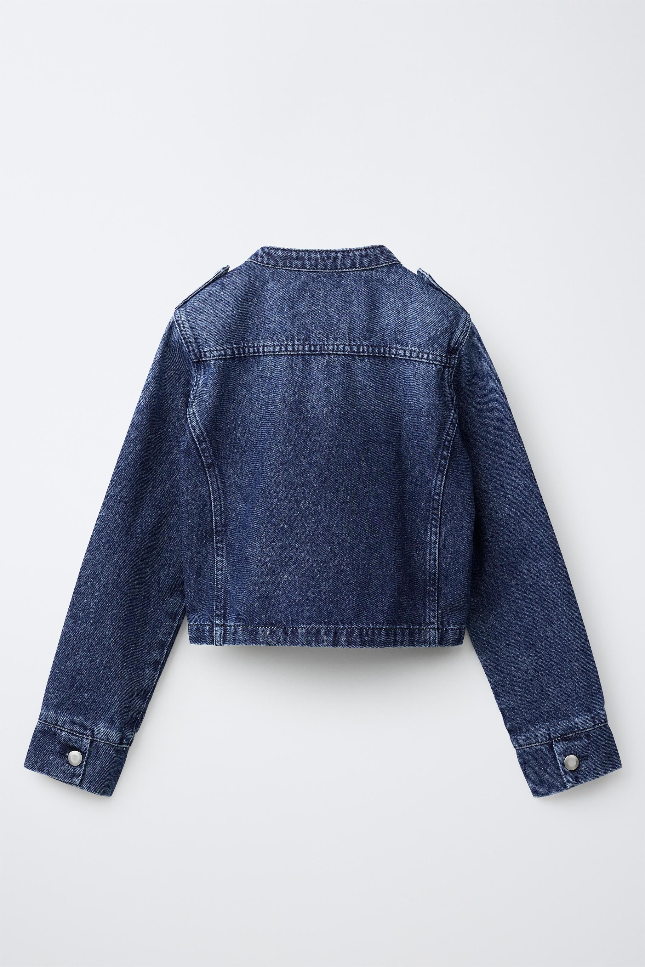 DENIM JACKET WITH FROG FASTENING - Blue | ZARA South Africa