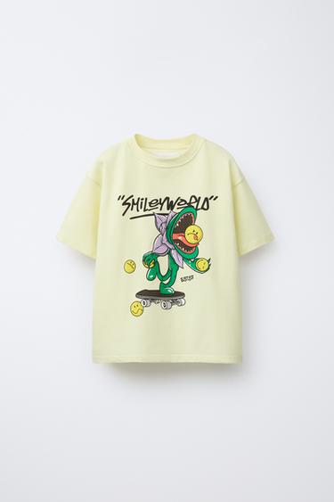 SMILEYWORLD ® PRINT T-SHIRT - Yellow by Zara