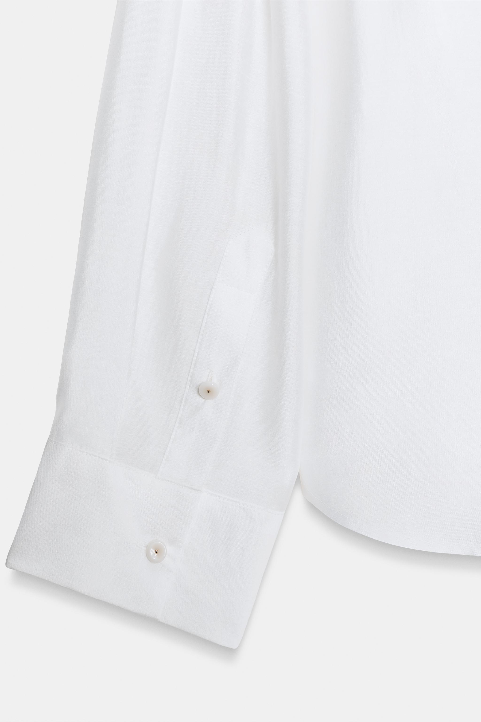 OVERSIZED SATIN EFFECT SHIRT