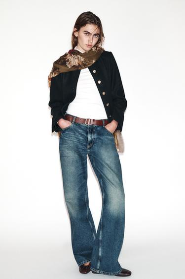 VESTE AJUSTÉE COL ROND - Noir de Zara - Image 4