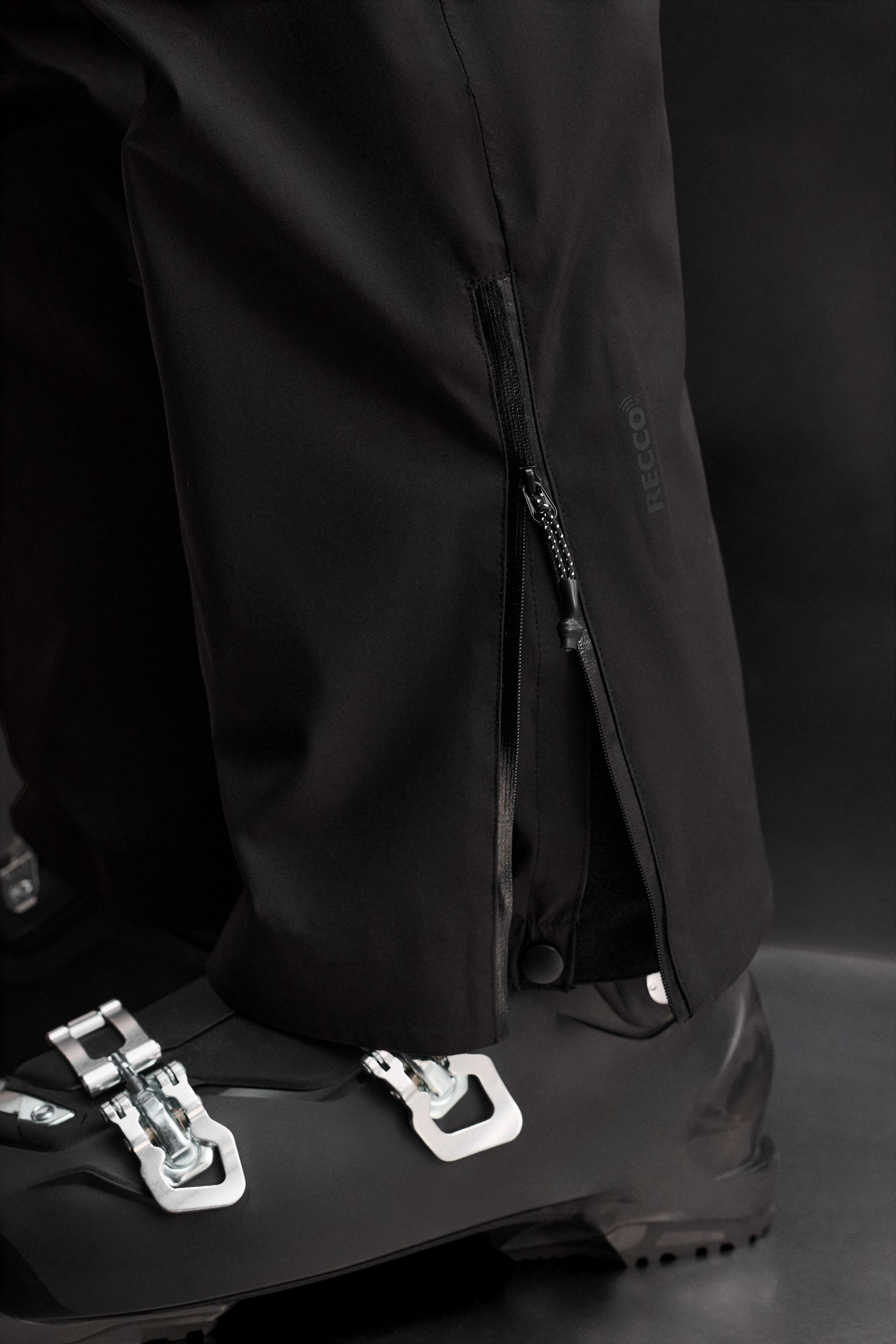 RECCO® WATERPROOF PADDED SKI SHELL PANTS