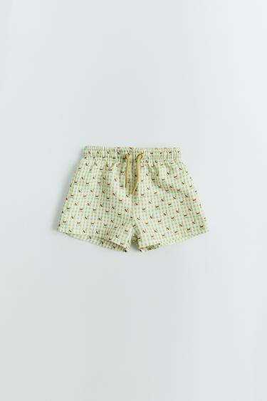 2-14 ANNI/ COSTUME BERMUDA CILIEGIE - Oliva di Zara