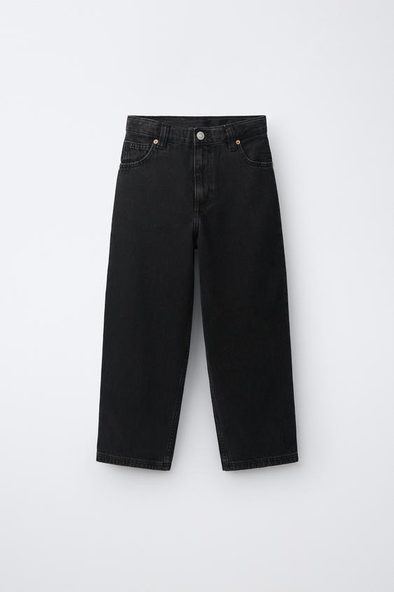 JEANS RELAXED BAGGY - Negro de Zara - Imagen 0