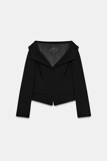 ZW COLLECTION TAILORED BLAZER - Black by Zara