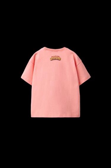 THE AVENGERS IRON MAN © MARVEL T-SHIRT - Faded pink by Zara