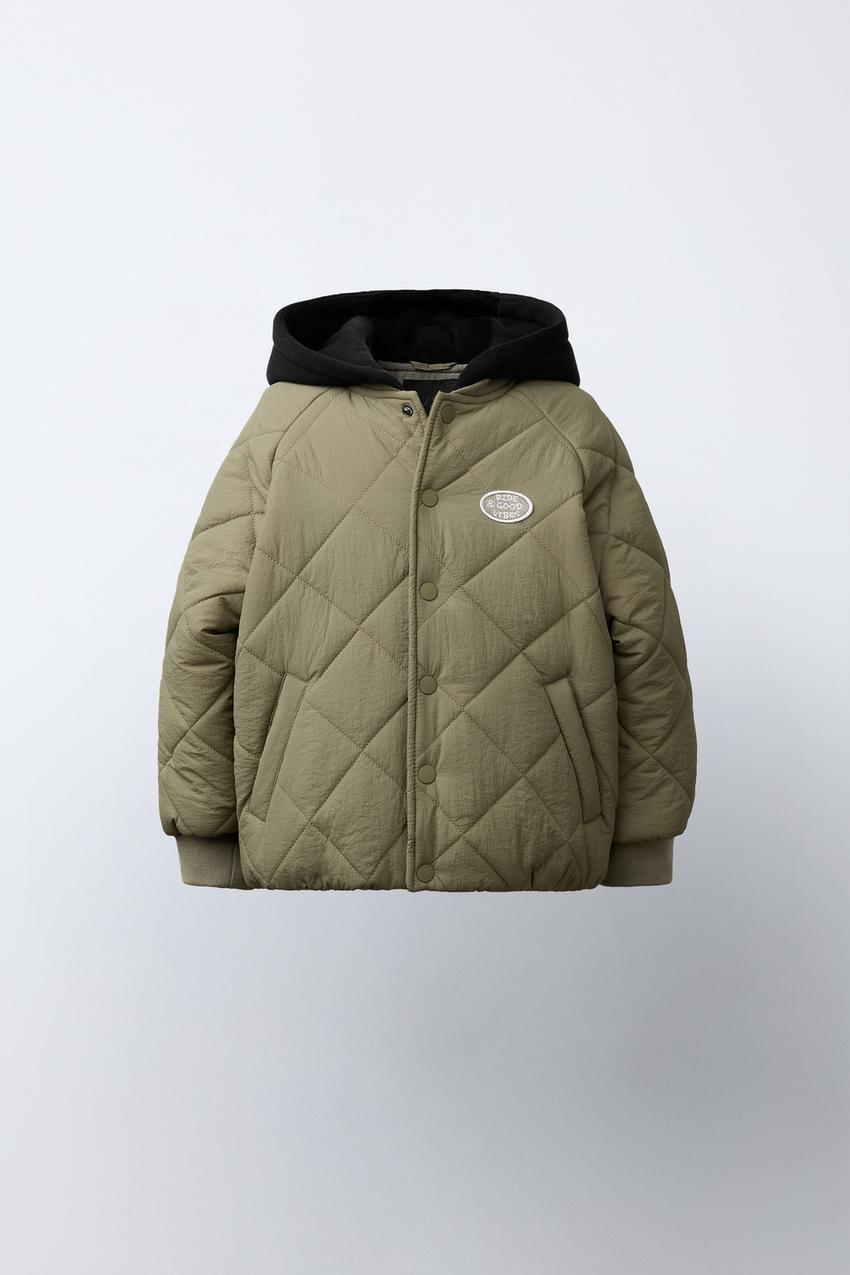 COMBINATION HOODIE PUFFER JACKET