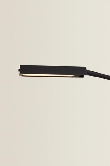 METAL LED FLOOR LAMP - Faded black by Zara - Image 1