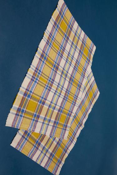 KATOENEN PLACEMATS (2-PACK) - Geel van Zara