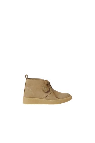 KIDS/ CLARKS® x ZARA LEATHER ANKLE BOOTS