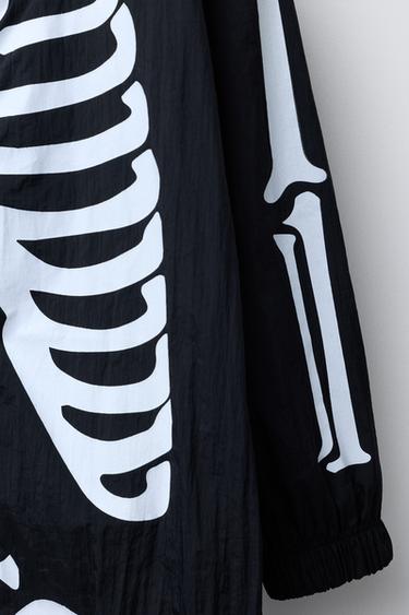 SKELETON JUMPSUIT COSTUME - Black by Zara - Image 4