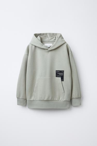 INTERLOCK HOODIE AND JOGGERS SET - Light green by Zara - Image 1