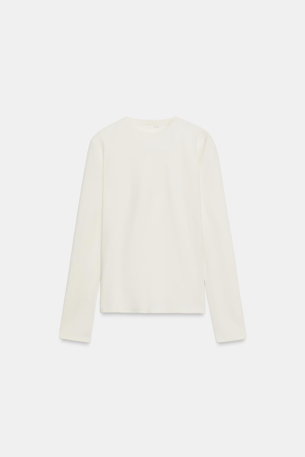 Long sleeve interlock T-shirt