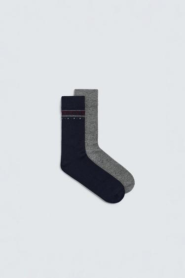 2-PACK OF COMBINED SOCKS - various by Zara