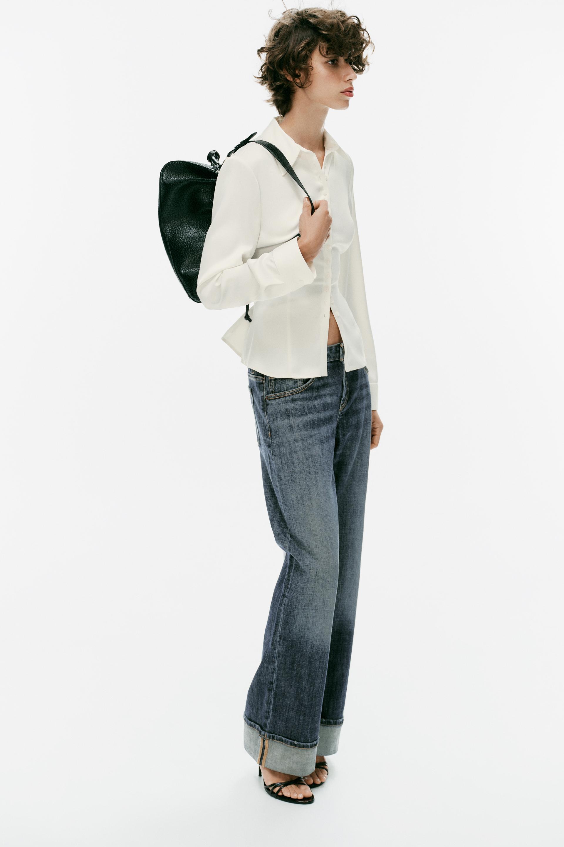 FITTED SATIN SHIRT thumbnail 4