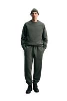 COTTON - VISCOSE PLEATED PANTS