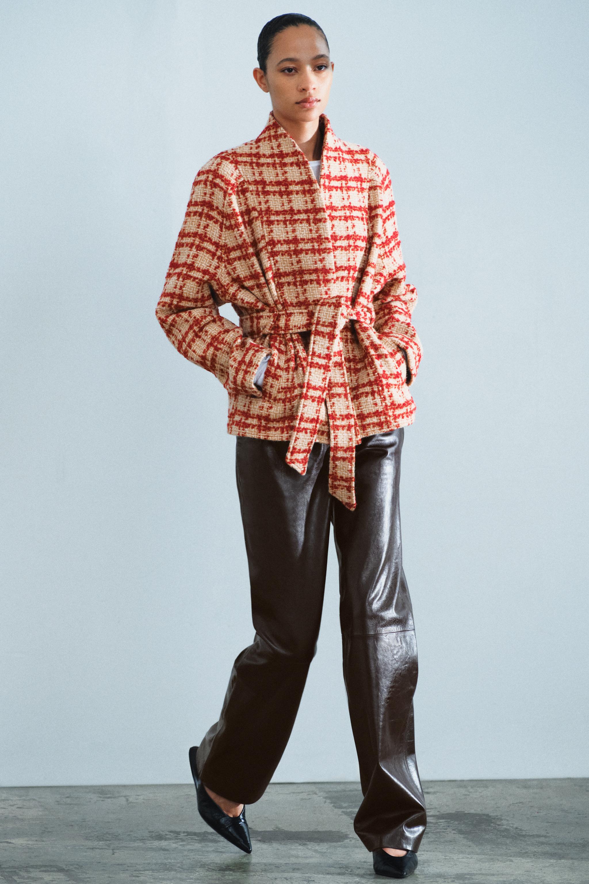 ZW COLLECTION BELTED WOOL JACKET