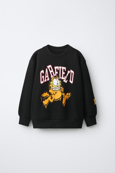 GARFIELD © PAWS INC PRINT SWEATSHIRT — Black 1