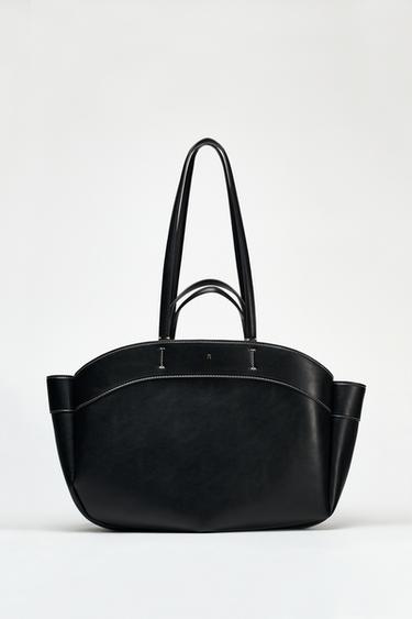 MAXI TOTE BAG - Black by Zara - Image 0