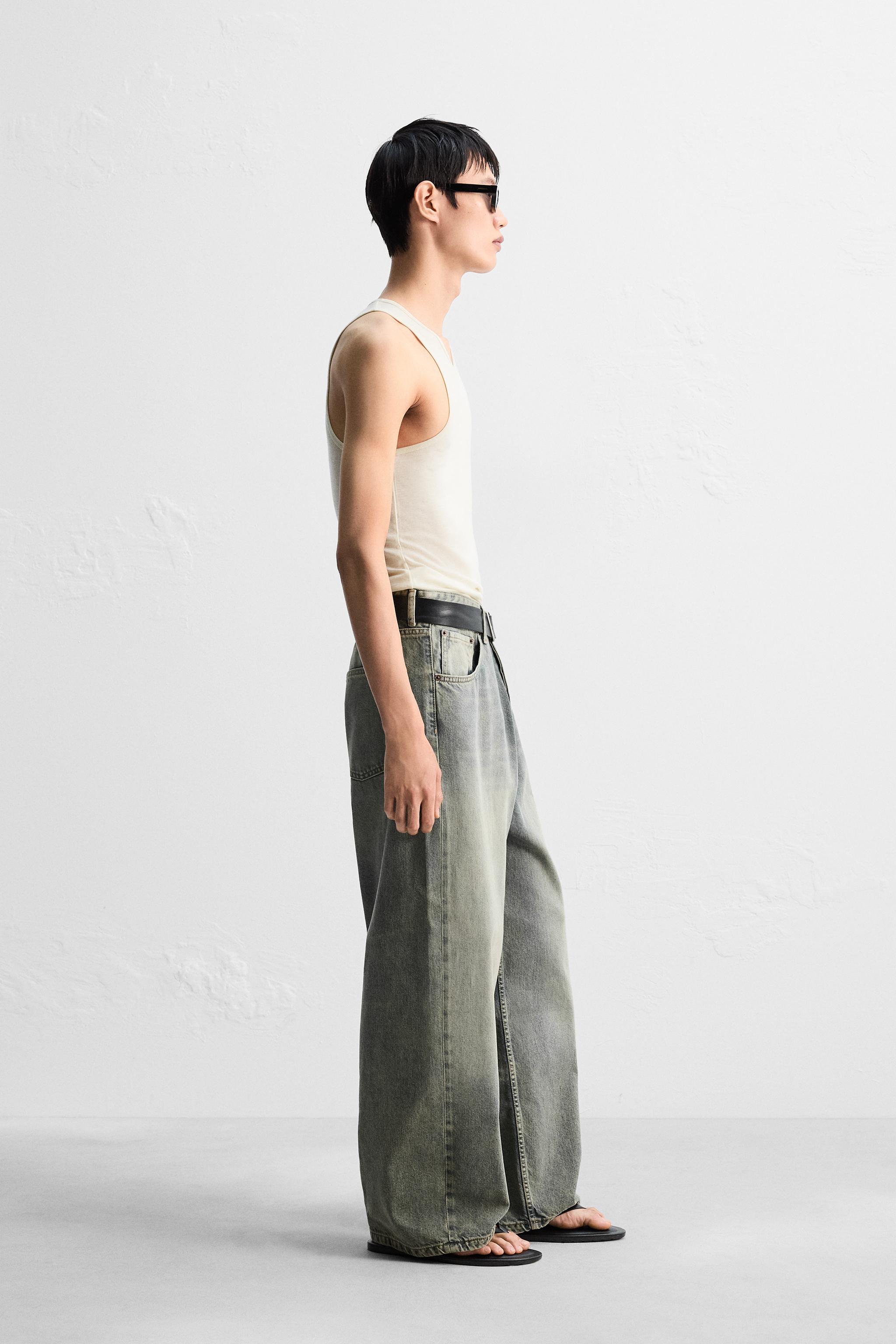 スーパーバギーフィットジーンズ - ライトブルー | ZARA Japan