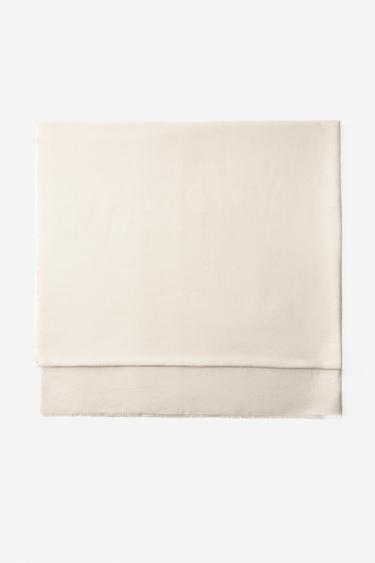 Zara SOFT SCARF - Ecru