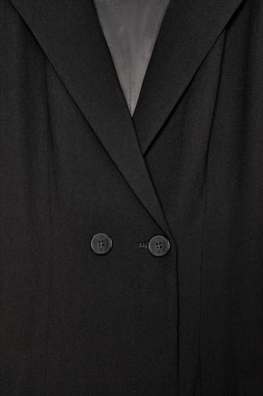 ZW COLLECTION LIMITED EDITION SASH COAT DRESS - Black by Zara - Image 9