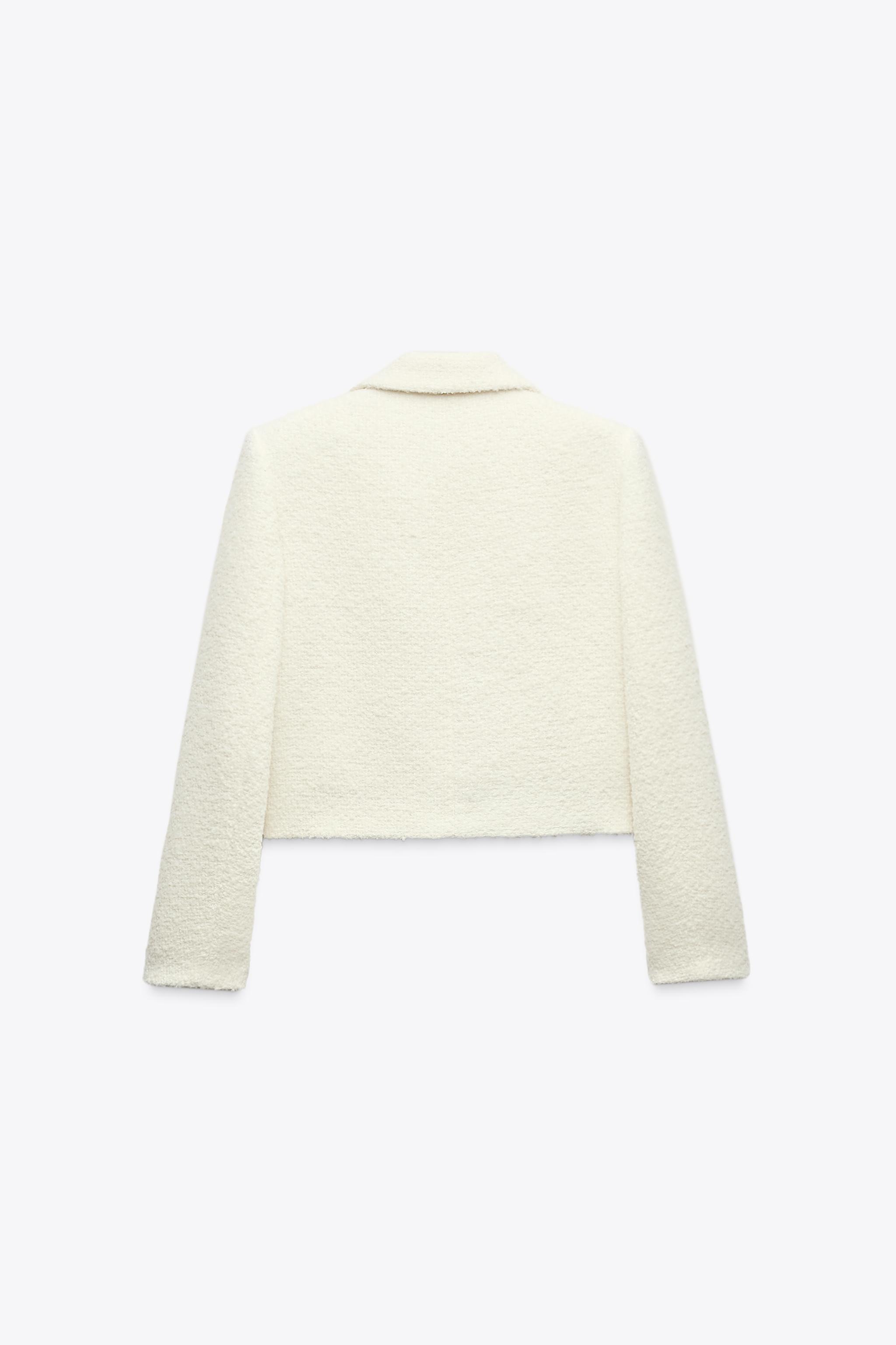 ブークレショートジャケット - エクリュ | ZARA Japan / 日本