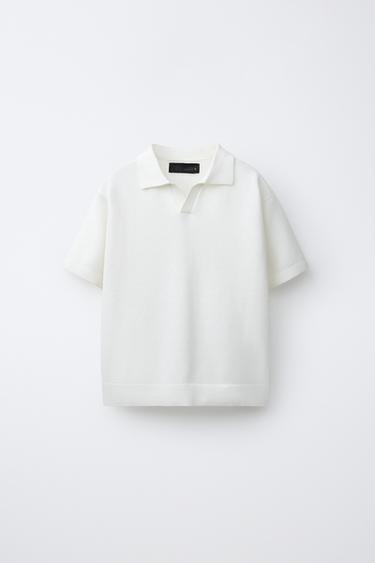 POLO PUNTO PIQUÉ - Crudo de Zara