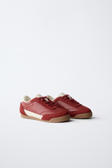 ZAPATILLA DEPORTIVA COMBINADA - Rojo de Zara