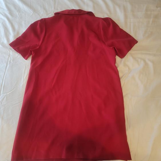PEARL BUTTON MINI DRESS - Image 2