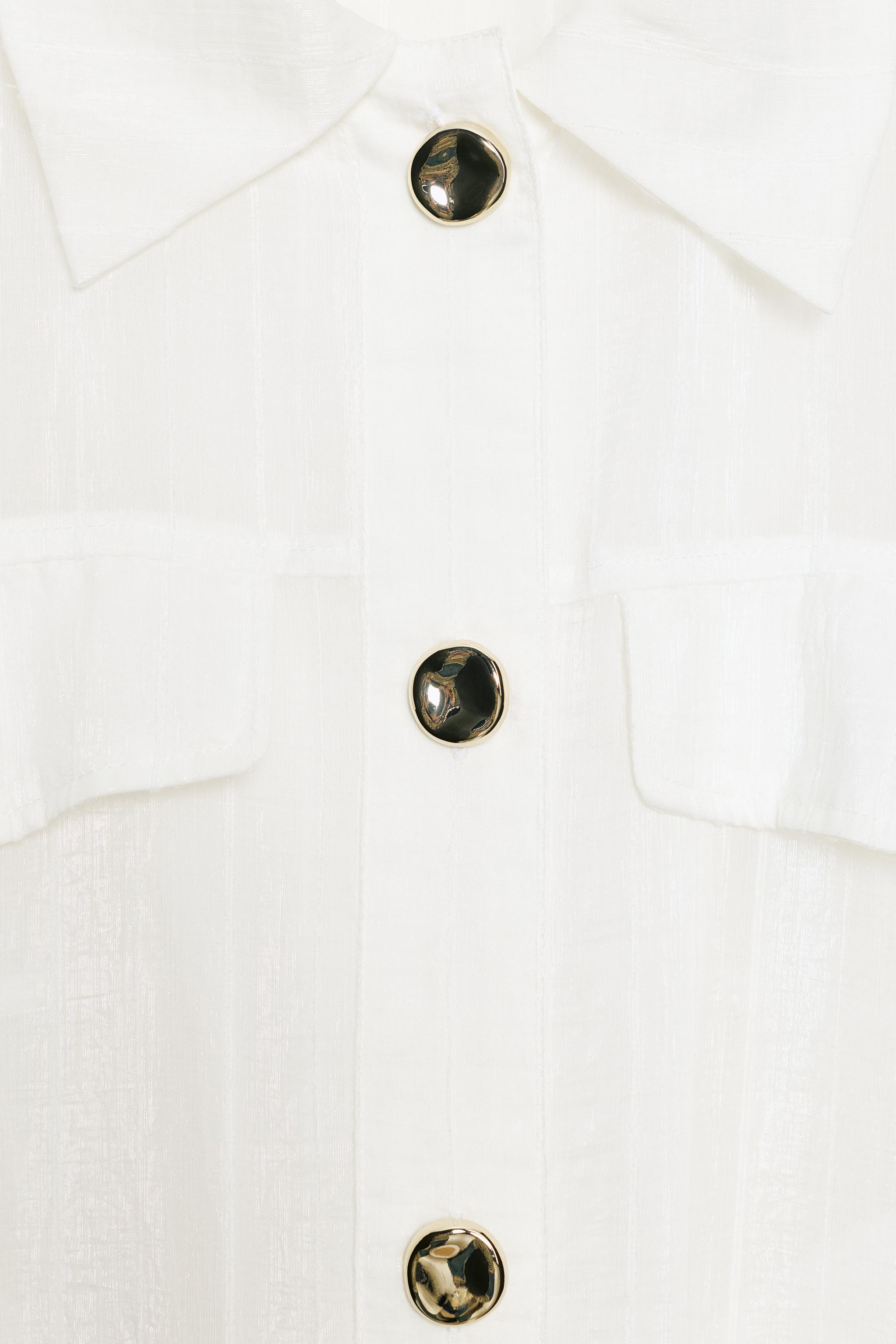 BLOUSE SAFARI MANCHES RETROUSSÉES