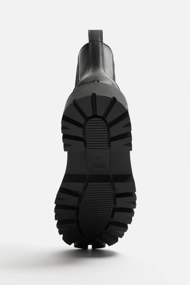 CHUNKY CHELSEA BOOTS - Black by Zara - Image 3