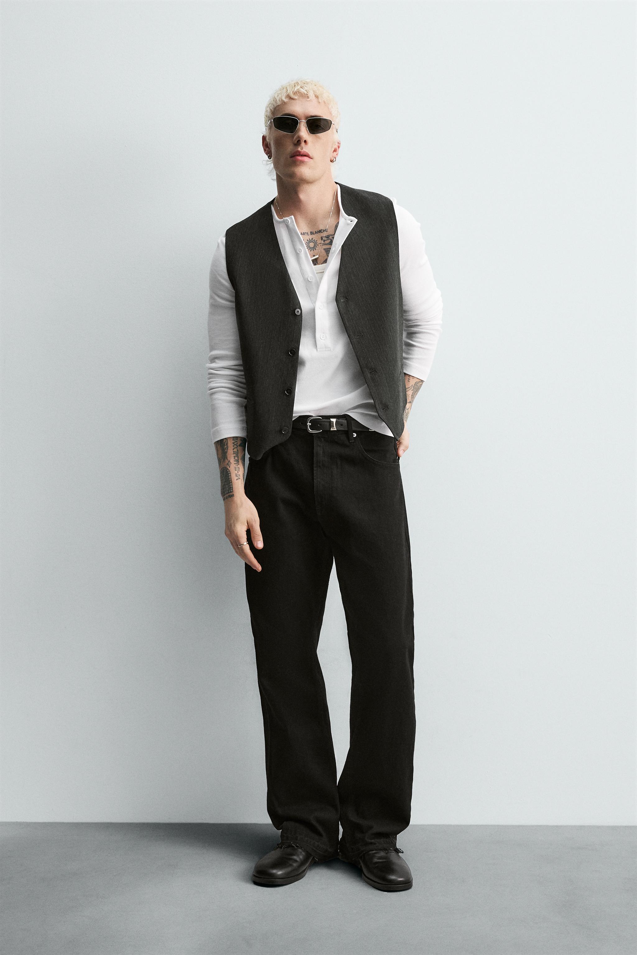 LIMITED EDITION TEXTURED VEST - Greenish | ZARA United States
