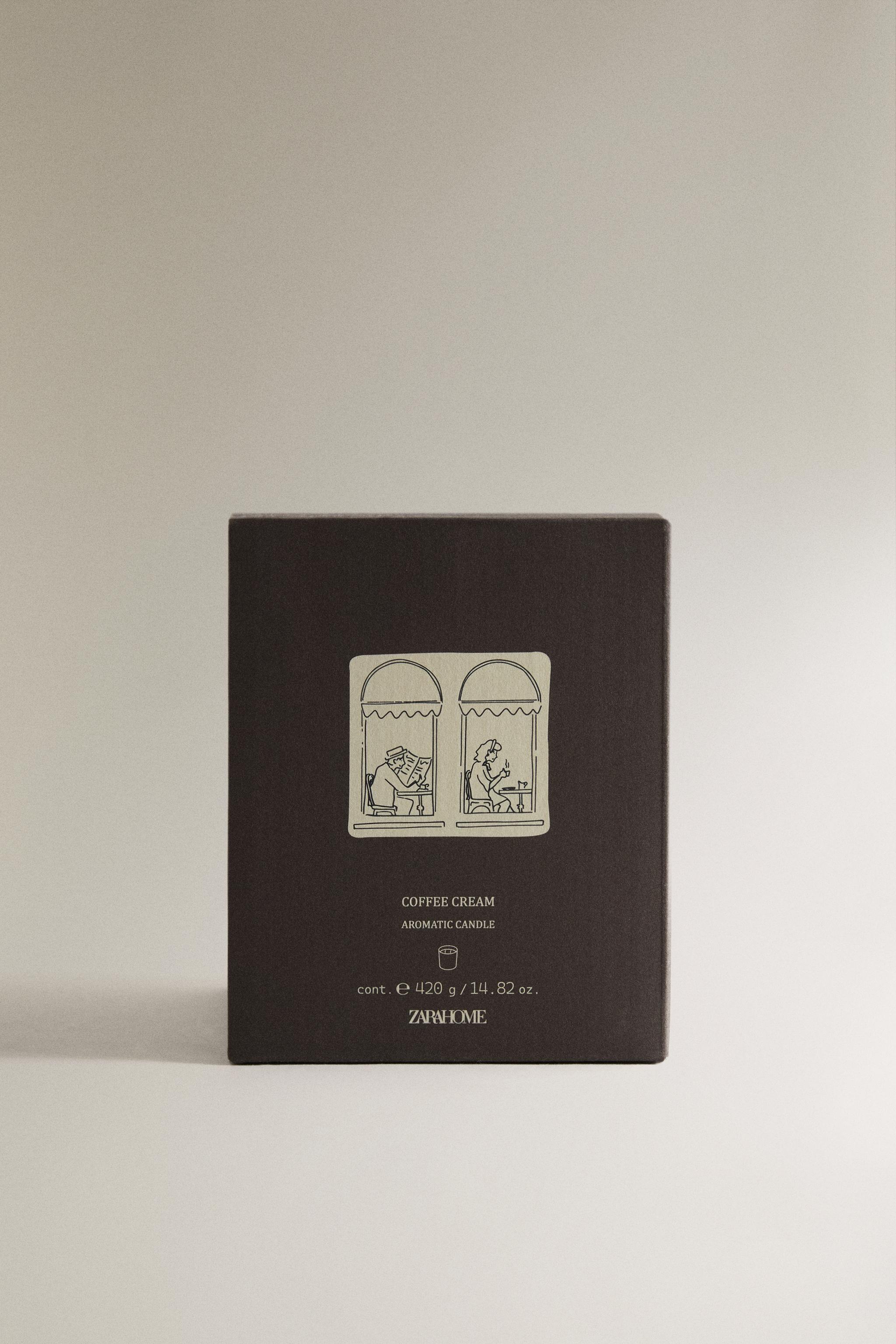 (420 G) COFFEE CREAM SCENTED CANDLE