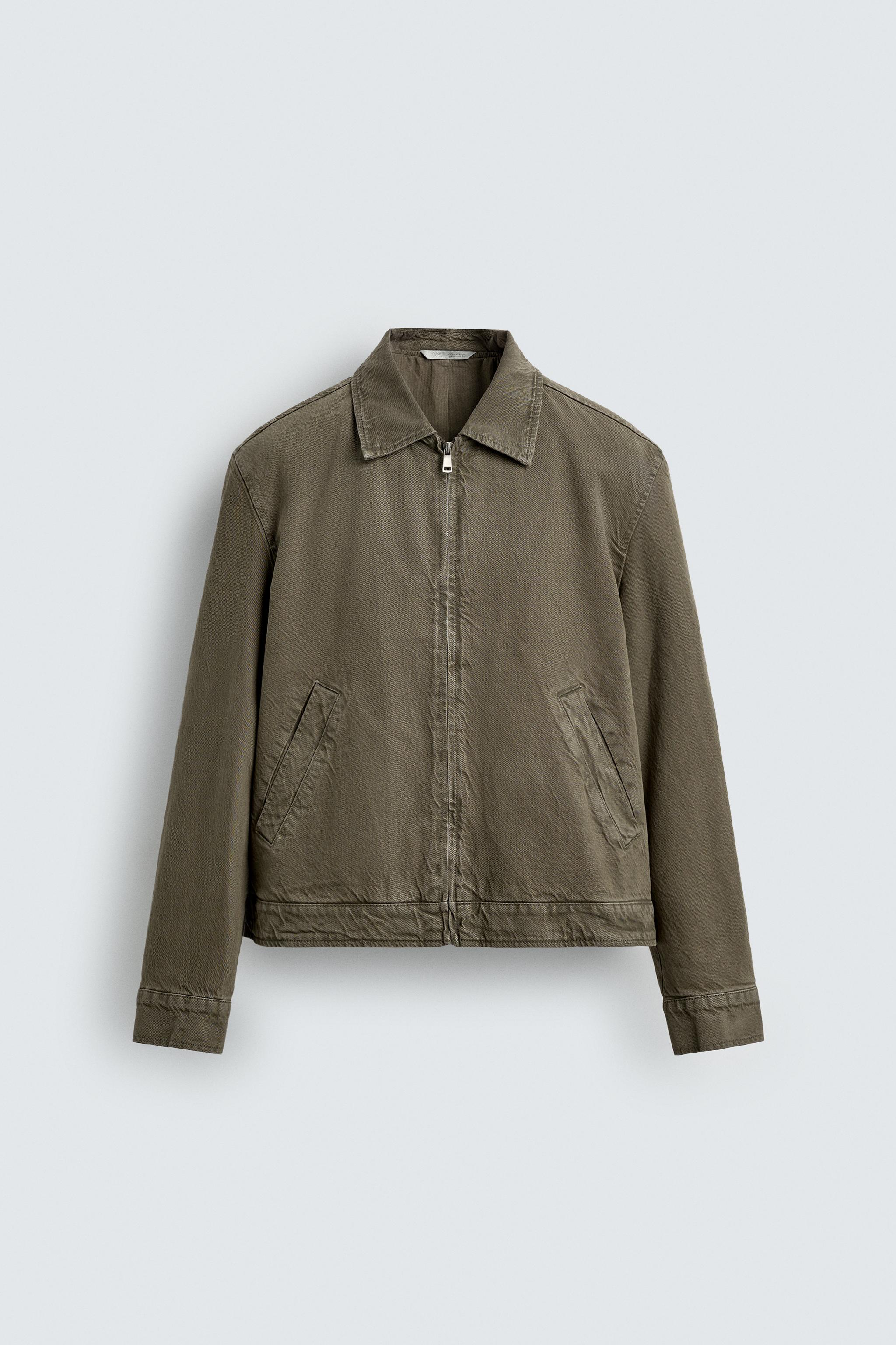 WASHED COTTON JACKET