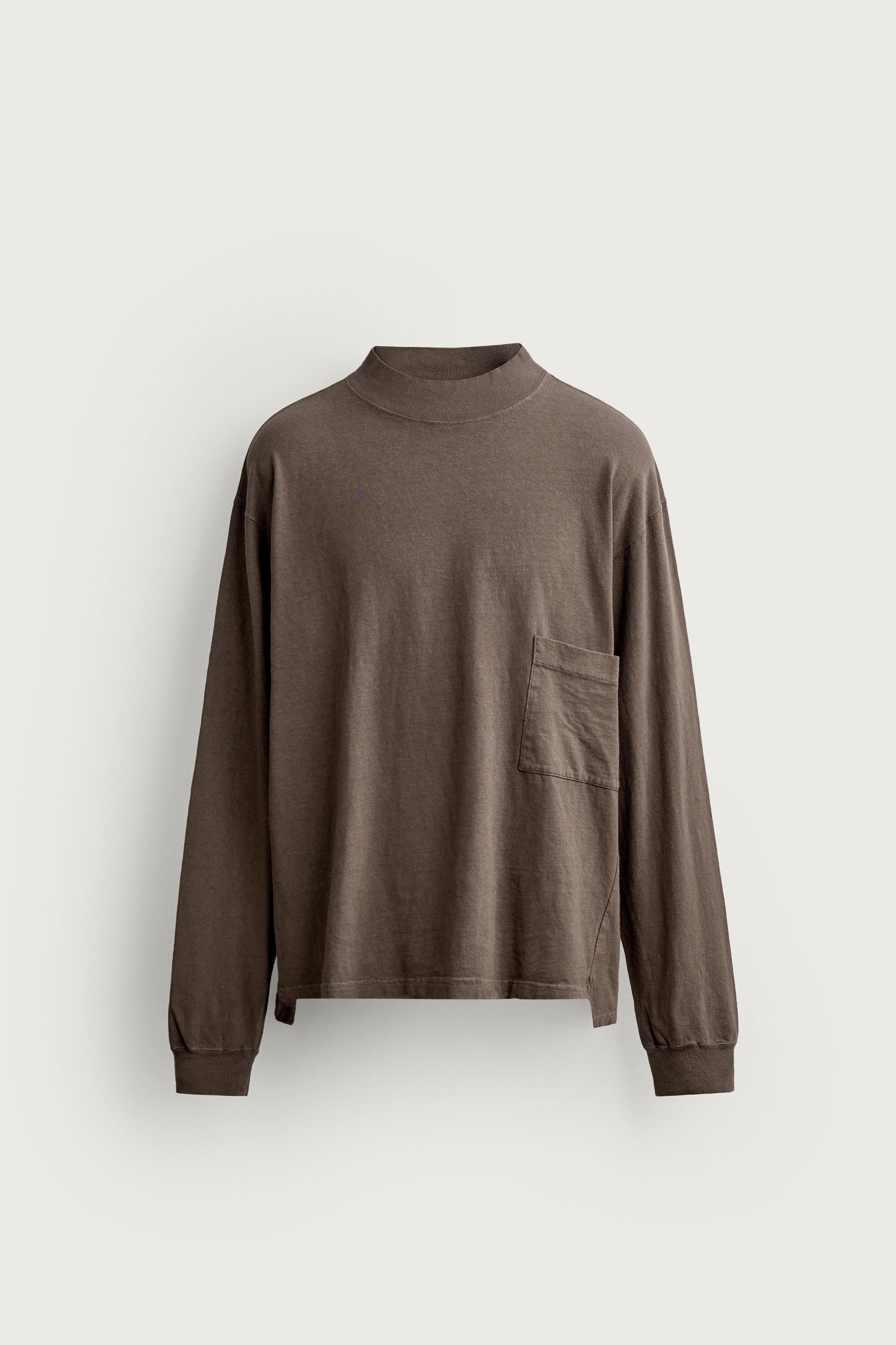 WASHED BOXY FIT T-SHIRT 2026 TANAKA NY TYO LTD.© — Brown