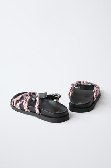 ROPE SANDALS - Black by Zara - Image 4
