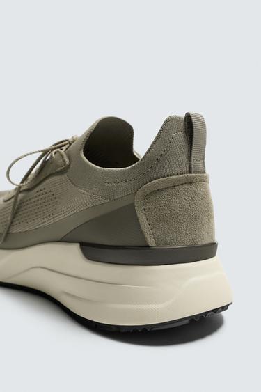 BASKET DE SPORT - Gris taupe de Zara - Image 5