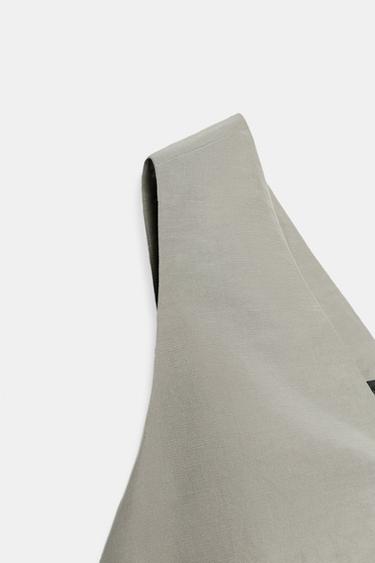 ROBE BOUFFANTE ZW COLLECTION LIMITED EDITION - Gris de Zara - Image 5