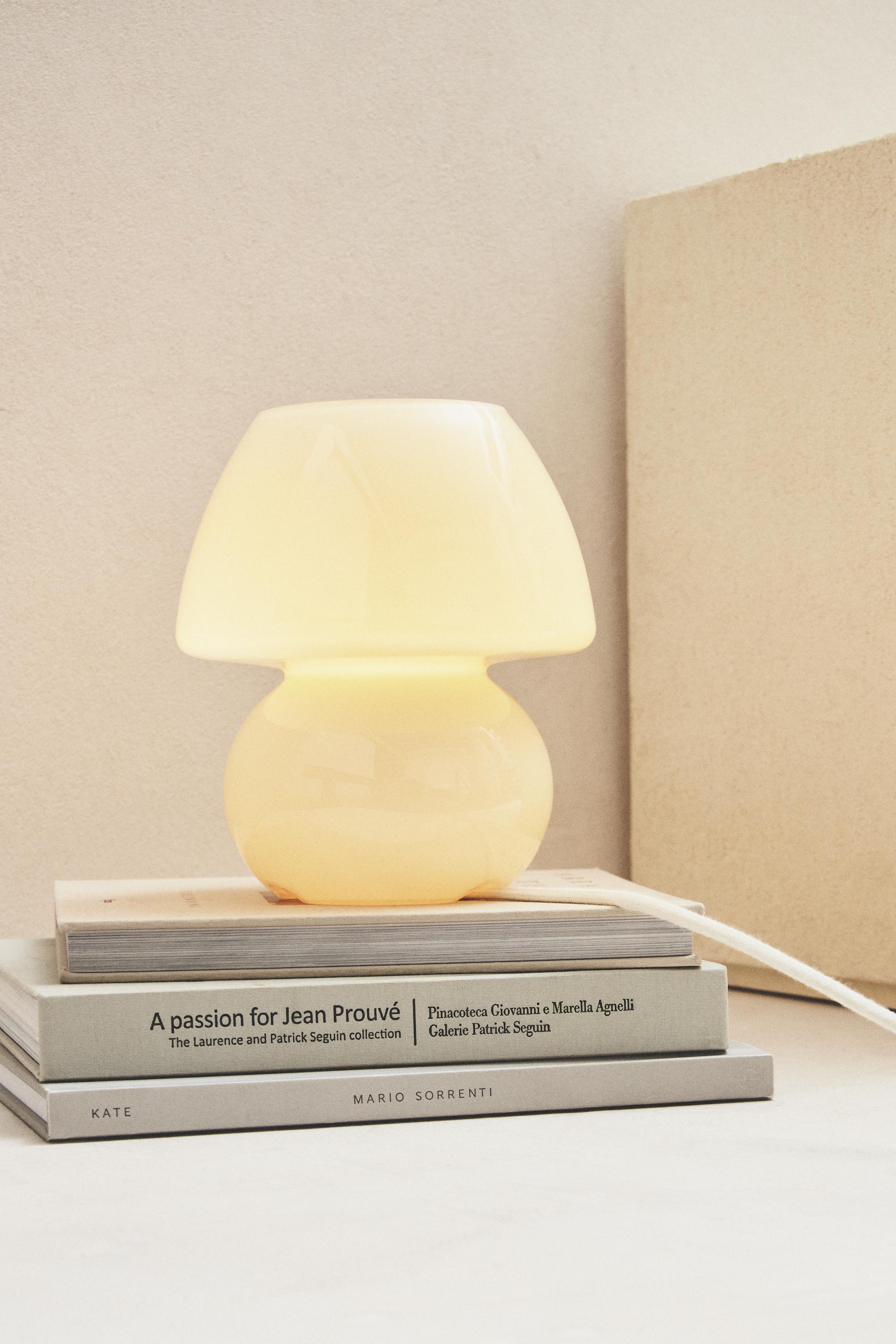 LAMPE DE TABLE VERRE