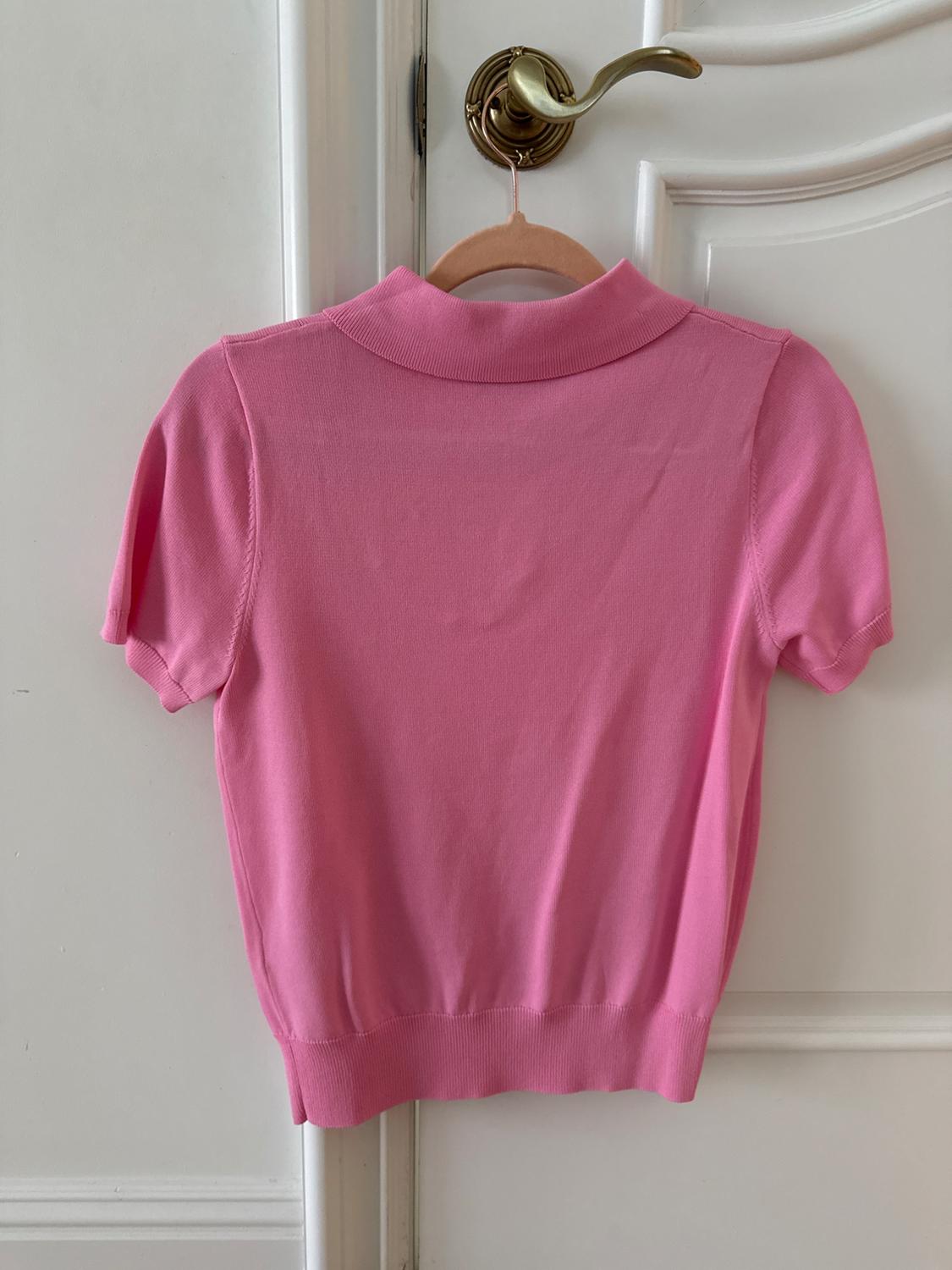 SHORT SLEEVE KNIT POLO SHIRT - Image 2