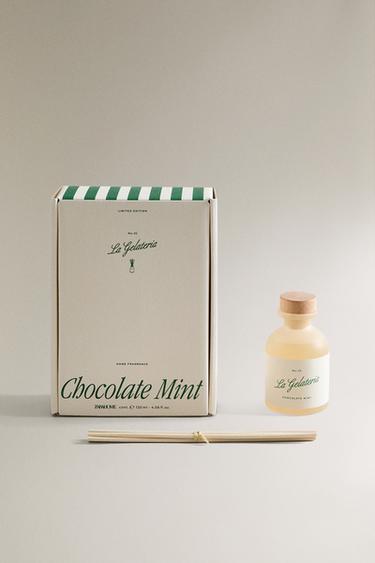 (120 ML) CHOCOLATE MINT REED DIFFUSERS - mink brown by Zara - Image 1