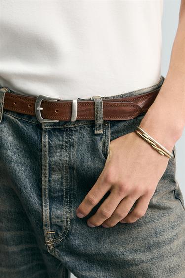 LOT DE 2 BRACELETS RIGIDES CONTRASTÉS - Multicolore de Zara - Image 1