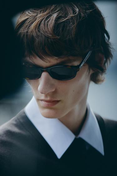 Zara OVAL SUNGLASSES - Tortoise shell