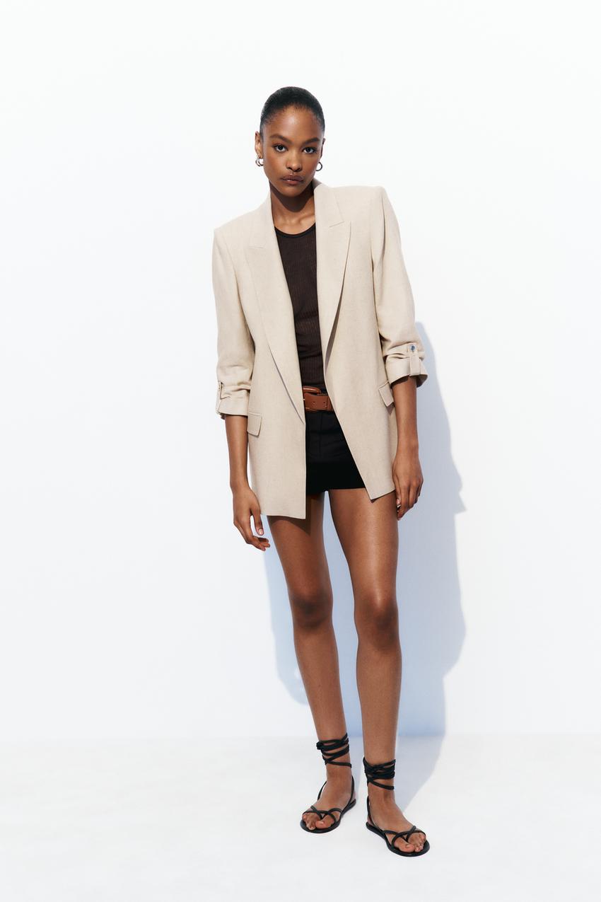 Women's Summer Blazers Set New Loose Suit Coat Shorts Two Piece