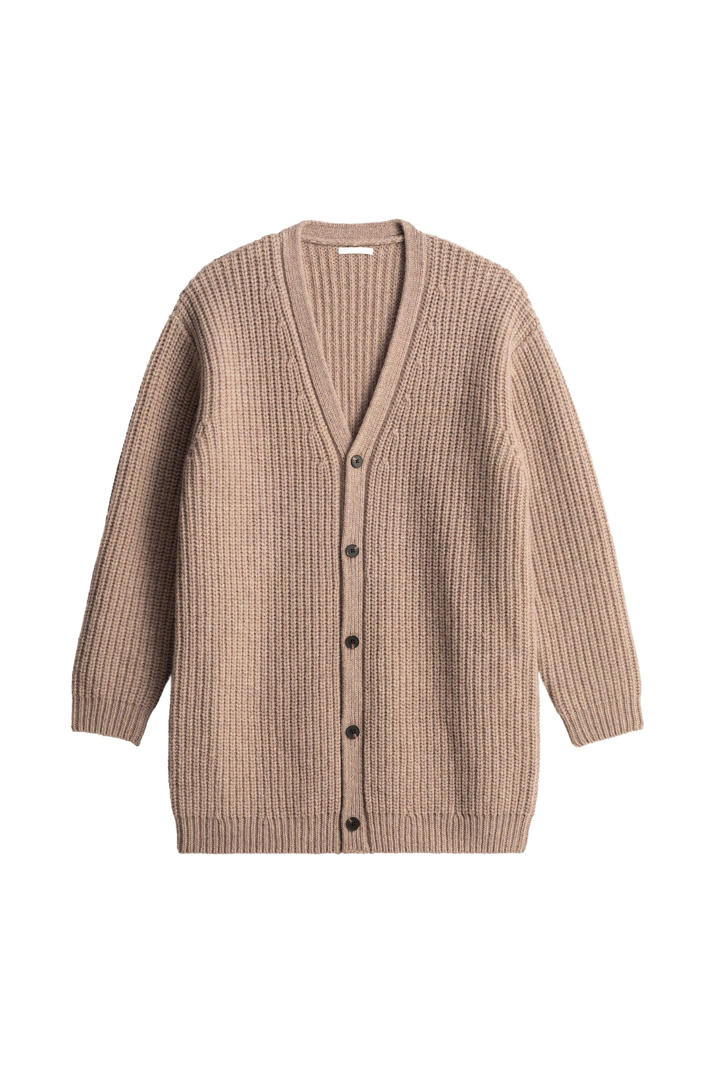 CARDIGAN LONG 100% LAINE COUDIÈRES