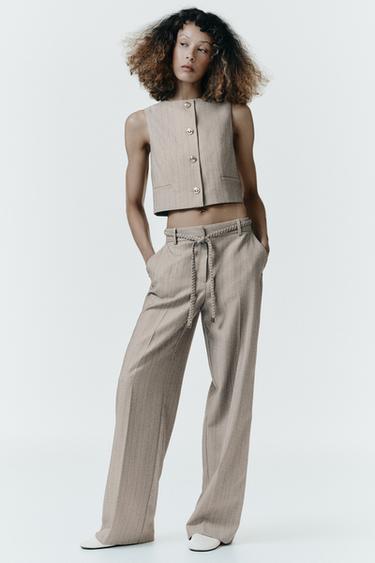 CONJUNTO CHALECO Y PANTALÓN ESPIGA - K de Zara - Imagen 0