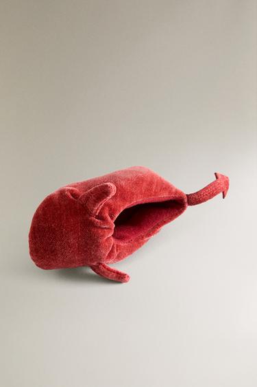 CHAUSSON DIABLE VELOURS - Rouge de Zara - Image 2